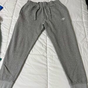 Nike Youth L Gray Jogger Sweatpants